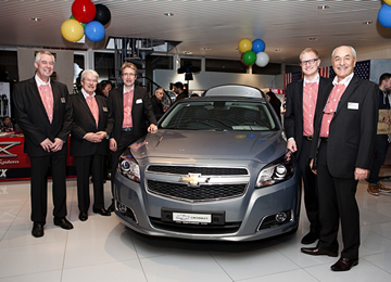2013 - Inauguration de la marque Chevrolet